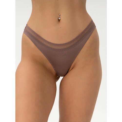 фото Трусы acousma, размер s, коричневый