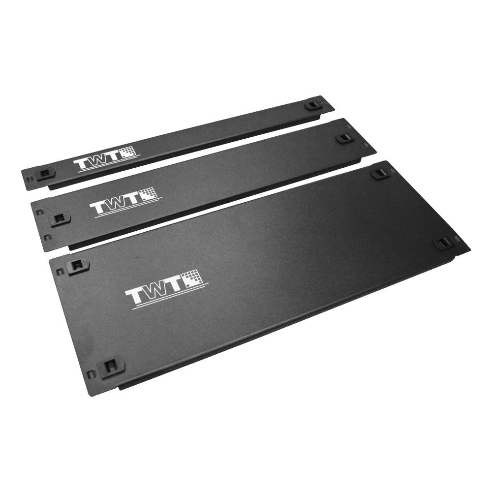 19" металлическая фальш-панель 4U быстросъемная черная TWT-DC-TLMFP-4U