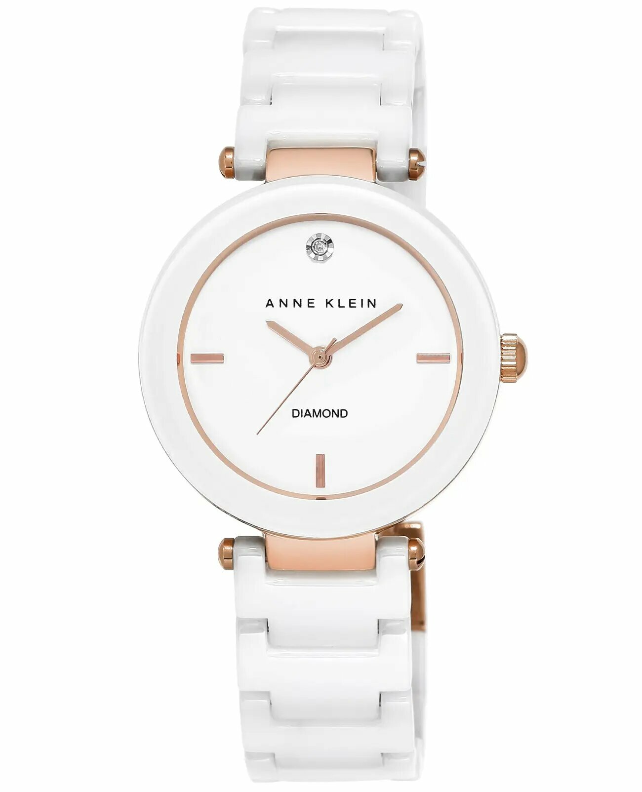 Наручные часы ANNE KLEIN Diamond Ceramics 1018RGWT