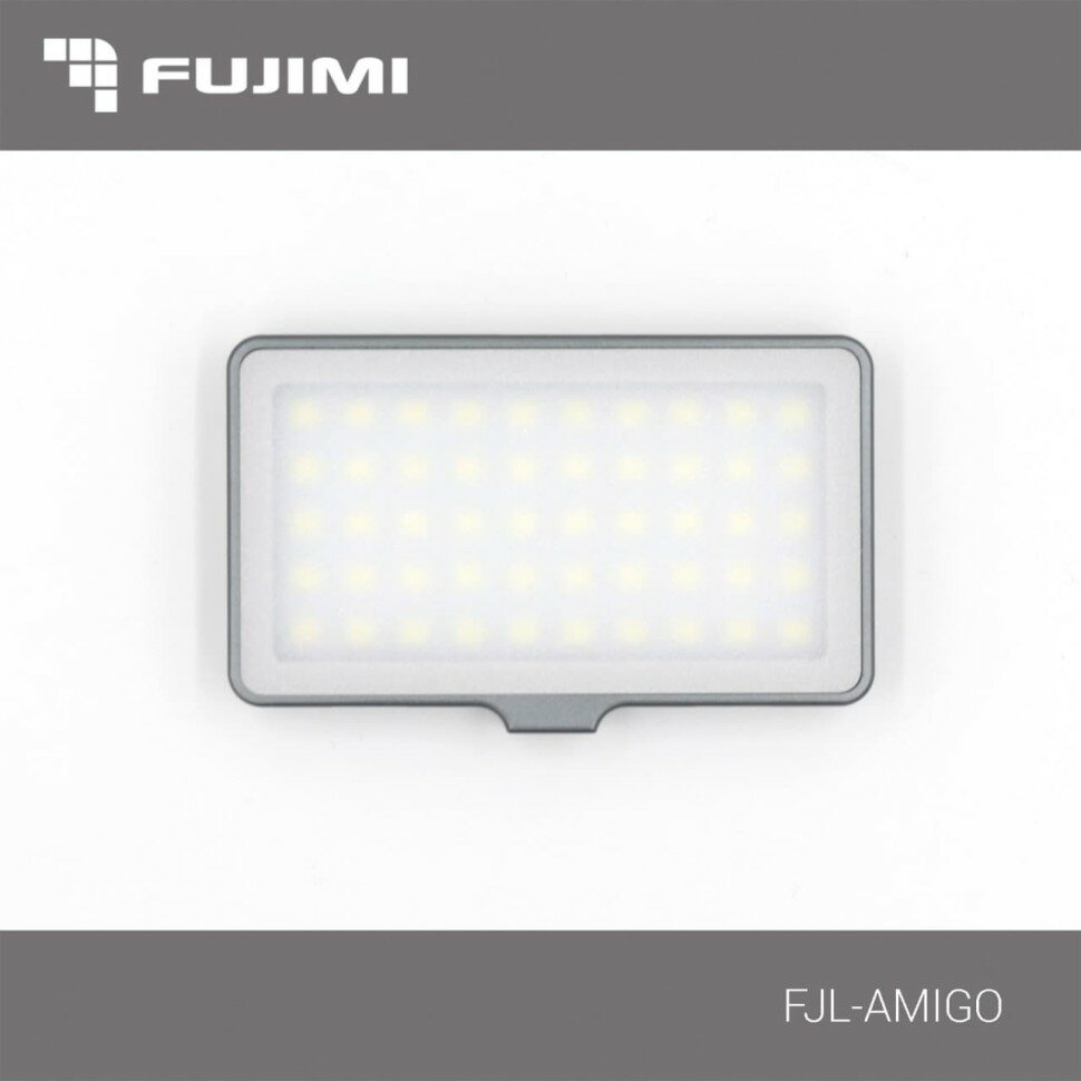 Супер компактная светодиодная лампа Fujimi FJL-AMIGO для смартфонов, DSLR и экшн-камер 1674