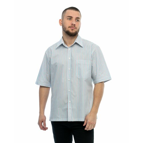 фото Рубашка maestro, размер m, голубой