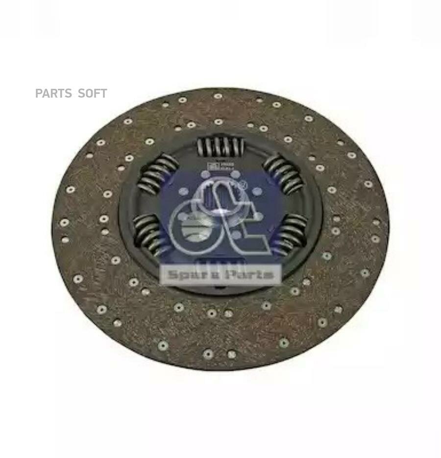 230298 DT SPARE PARTS Диск сцепления [d=430 VT 2412 B, ETOR 2110/2180, ETOR 2250/2400]