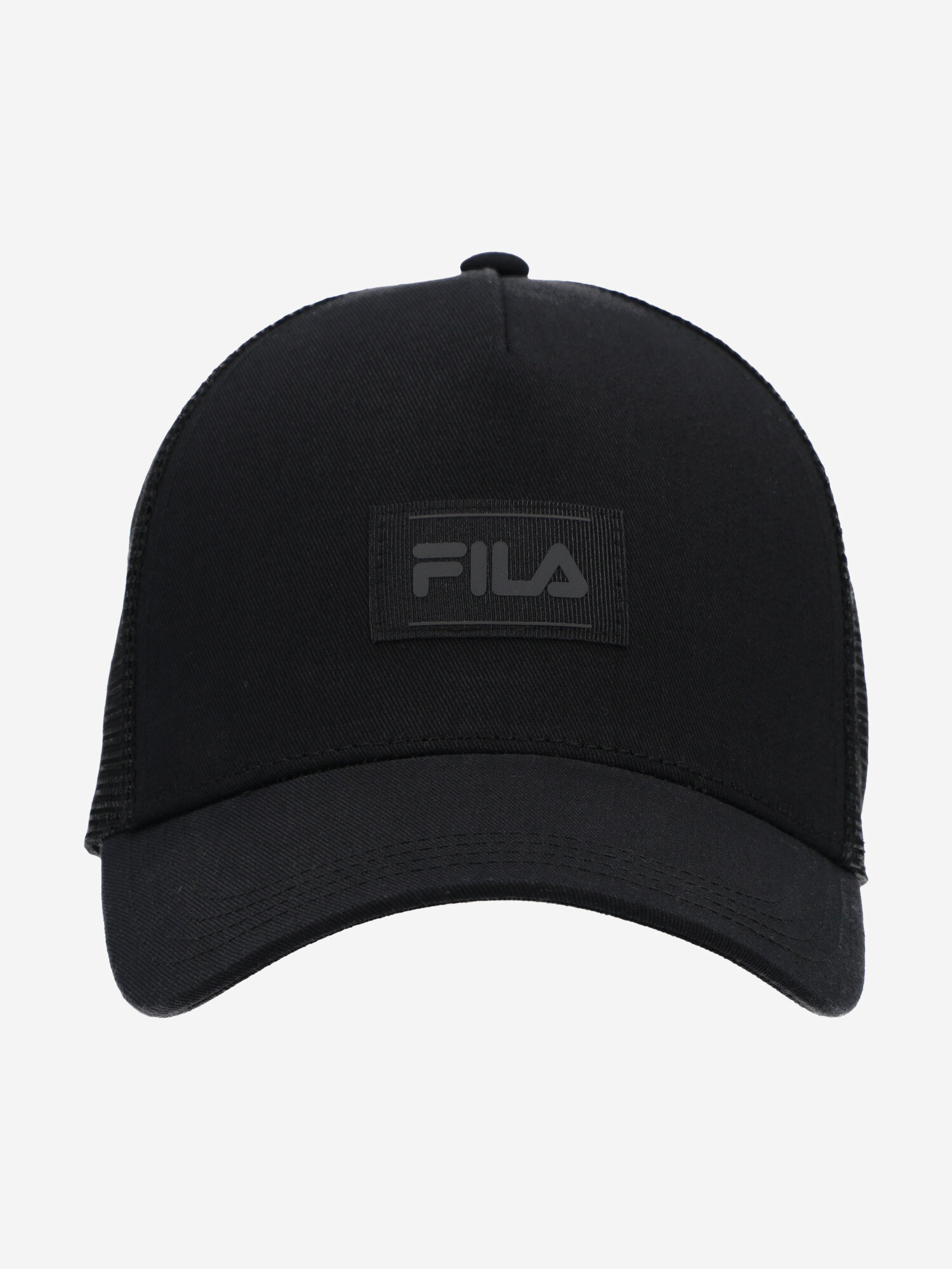 Бейсболка Fila для мужчин и женщин, размер one size, черный — фото 1