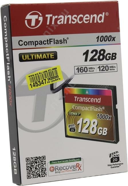 Карта памяти Compact-Flash Transcend - фото №11