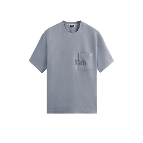 фото Футболка kith quinn tee, размер m, серый