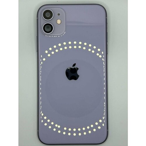 Корпус iPhone 11 в сборе оригинал фиолетовый, graphite