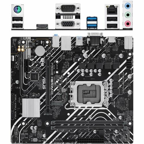 Материнская плата ASUS Prime H610M-D H610 Socket-1700 2xDDR5 4xSATA3 1xM2 1xPCI-E16x 2xUSB32 1xCOM D-Sub HDMI Glan mATX 1044400₽