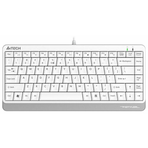 Клавиатура A4Tech Fstyler FKS11 белыйсерый 118400₽