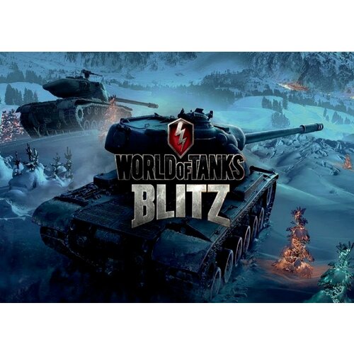 Плакат World of Tanks-6 на баннере, 5942см. А2