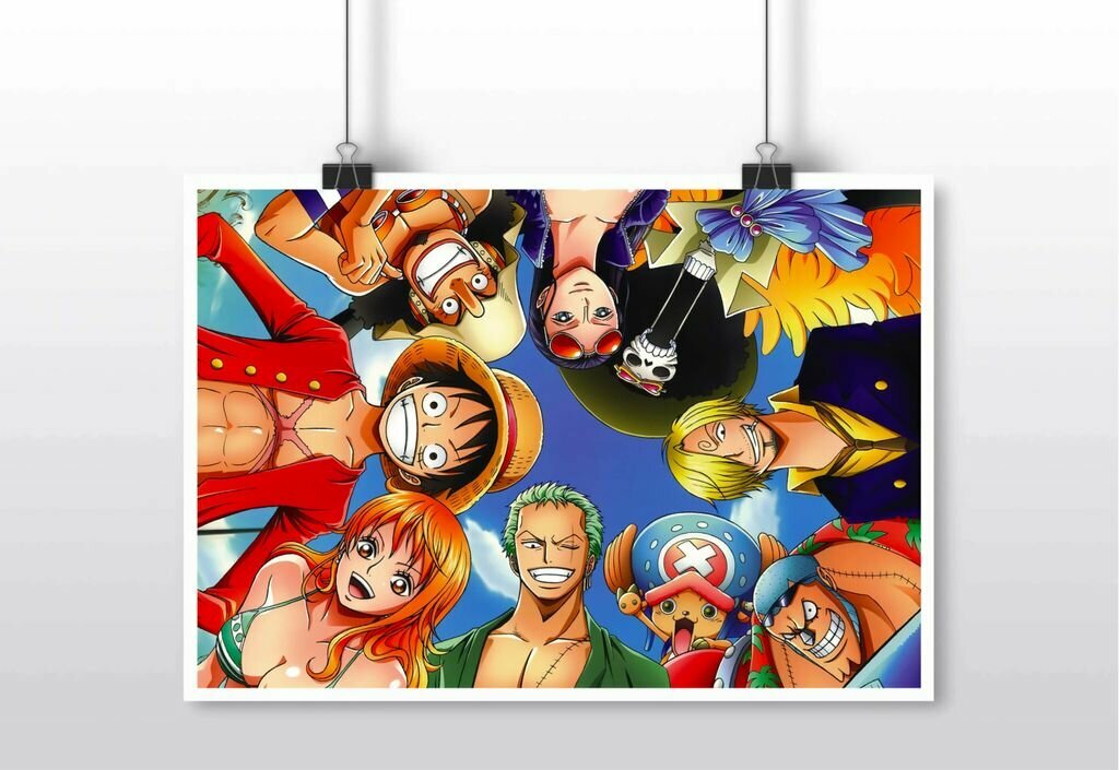 Плакат Ван Пис, One Piece №3, А4