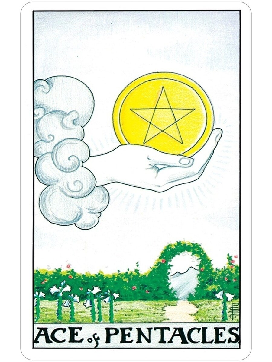 Universal Waite pocket tarot deck - фото №10