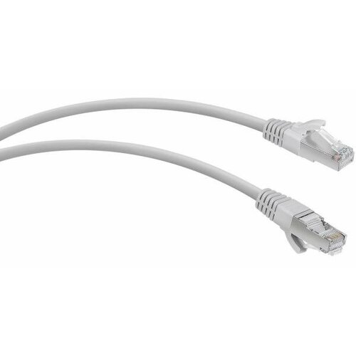 Патч-корд WRline WR-PC-RJ45-FTP-5E-3-GY F/UTP общий экран RJ-45 вил.-вилка RJ-45 кат.5E 3м серый LSZH (уп:1шт) патч корд wrline wr pc rj45 ftp 5e 5 gy f utp общий экран rj 45 вил вилка rj 45 кат 5e 5м серый lszh уп 1шт