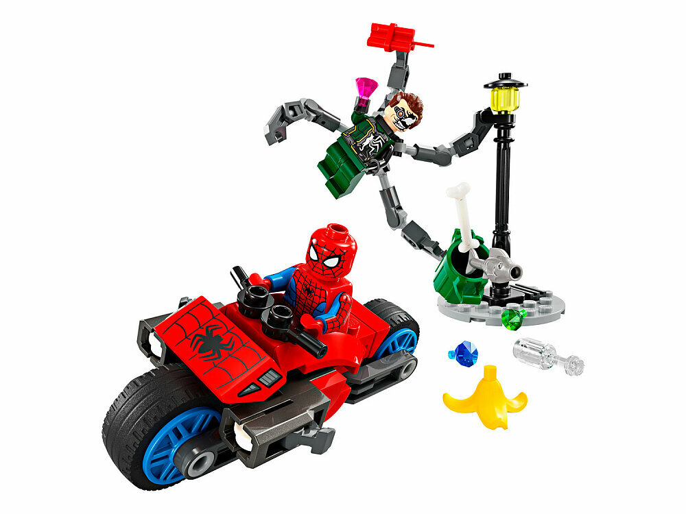Конструктор LEGO Super Heroes 76275 Конструктор Человек-паук против Доктора Ока