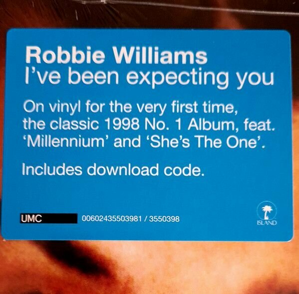 Robbie Williams Robbie Williams - I've Been Expecting You Island Records Group - фото №20