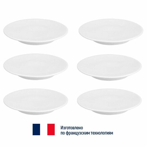 Набор фарфоровых тарелок La Maison Basic, 12.5 см, 6 шт