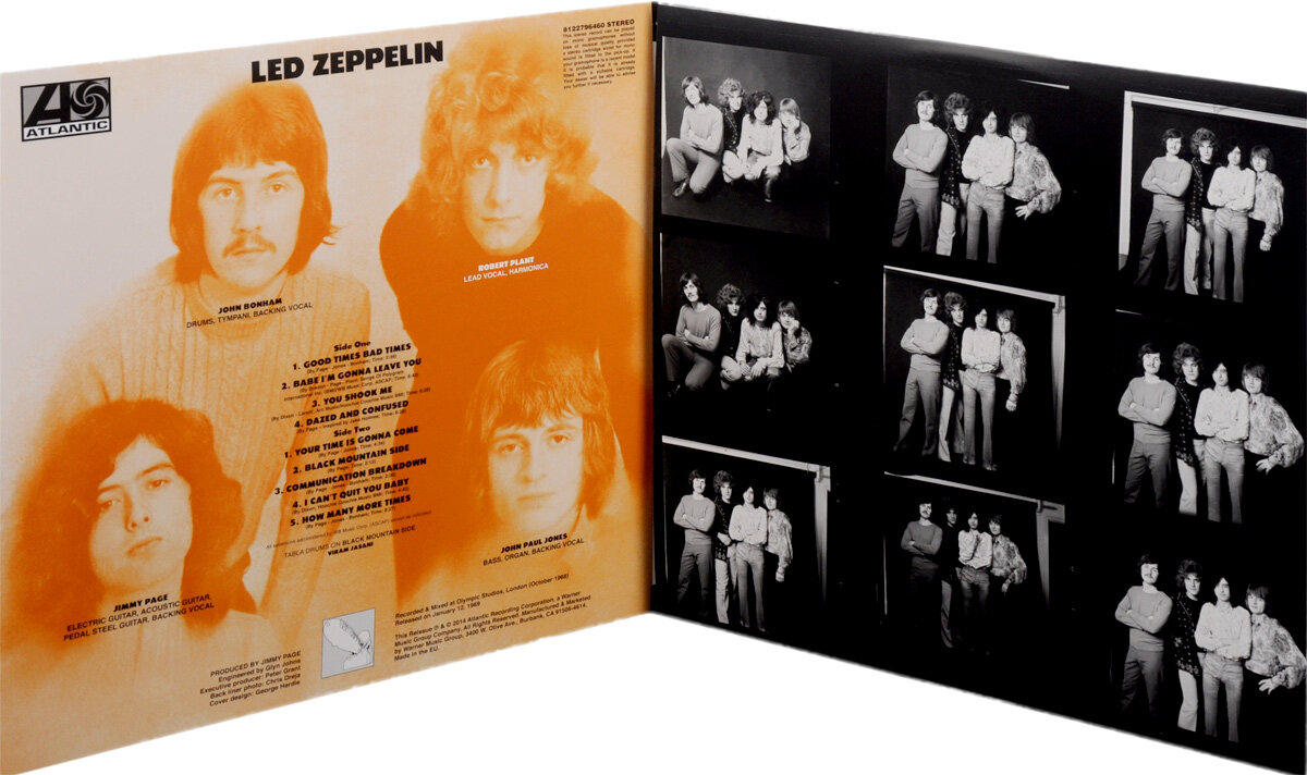 Led Zeppelin Led Zeppelin (Remastered) Виниловая пластинка Warner Music - фото №15