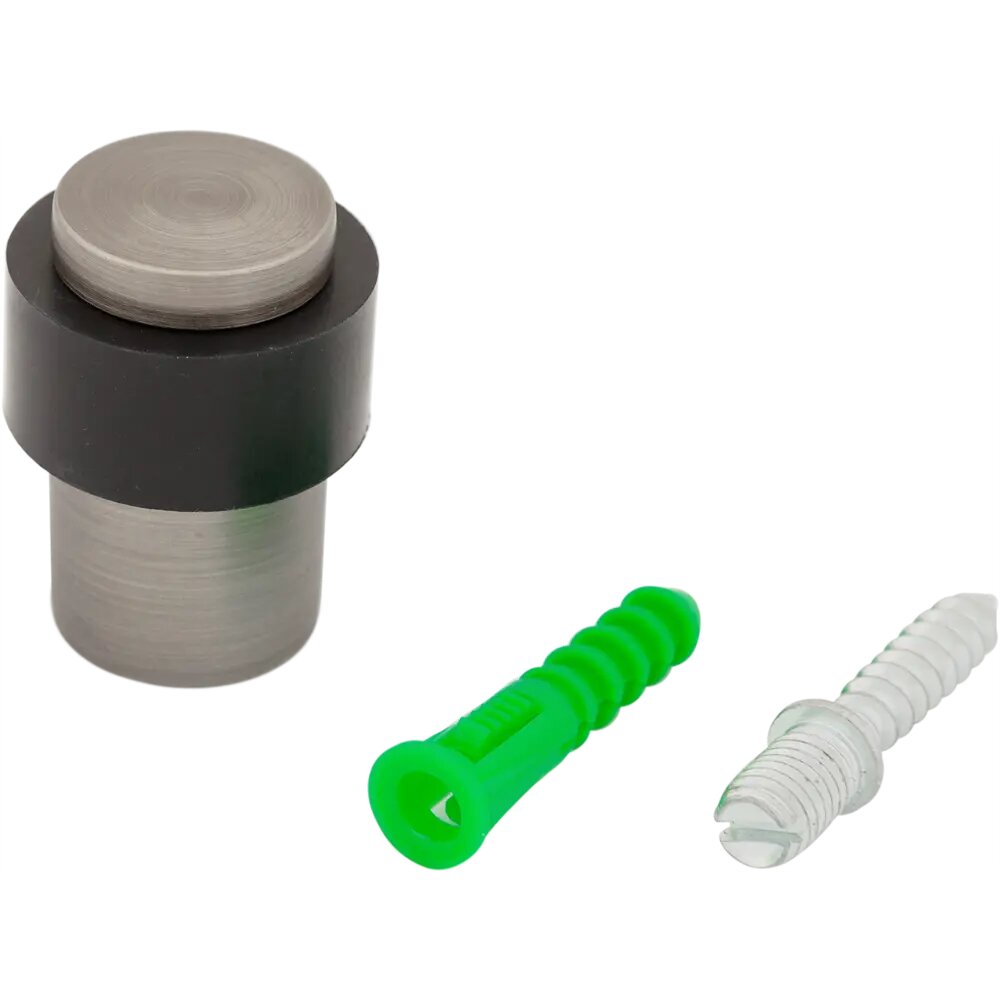 Стопор дверной Apecs DS-0014-GRF, цвет графит — фото 1