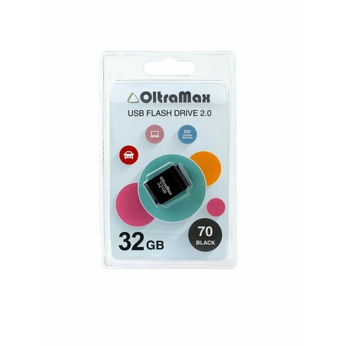 USB флеш накопитель OM-32GB-70-черный oltramax om 32gb 50 blue 2 0