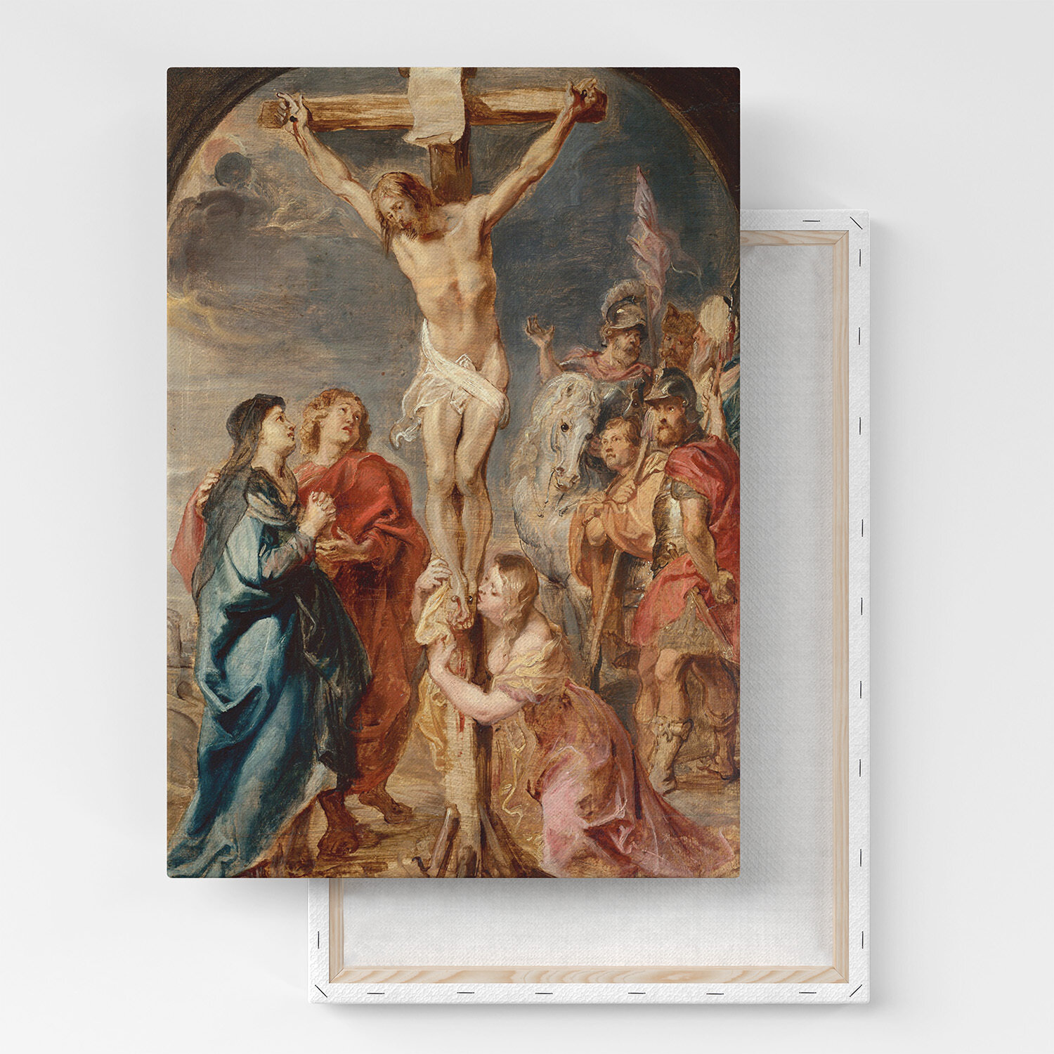 Картина на холсте, репродукция / Питер Пауль Рубенс - Christ on the Cross / Размер 30 x 40 см