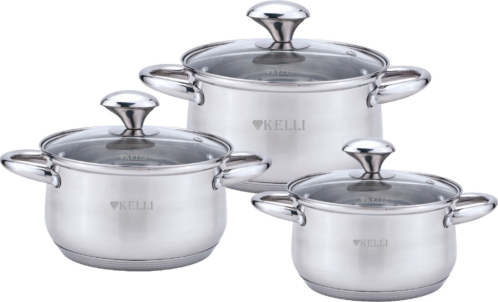 фото Набор посуды Kelli KL-4210 6 пр