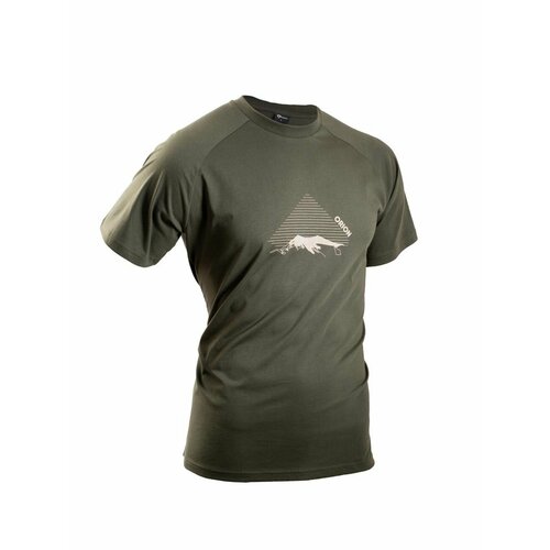 Футболка, размер S, зеленый