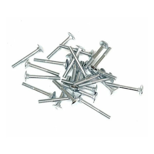 Болт мебельный М 6х60 (50шт.) DIN603, квадратный подголовник