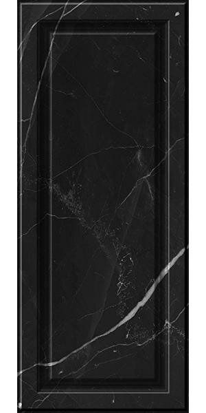 фото Керамическая плитка Gracia Ceramica Noir черная 02 для стен 25x60 (цена за 13.2 м2)
