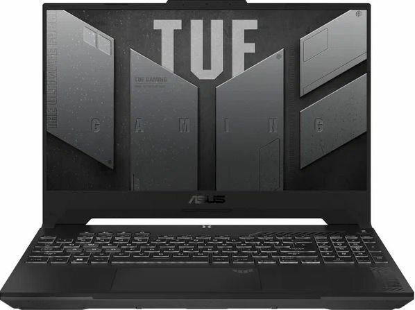 ASUS Ноутбук Asus TUF Gaming A15 FA507NV-LP058 Ryzen 7 7735HS 16Gb SSD512Gb NVIDIA GeForce RTX4060 8Gb 15.6" IPS FHD (1920x1080) noOS grey WiFi BT Cam (90NR0E85-M004U0) 90NR0E85-M004U0