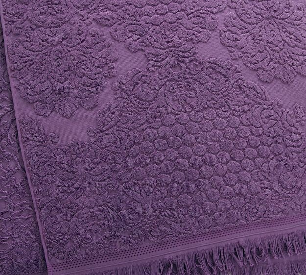Полотенце 100х150 см махровое (Oqtosh Tekstil) Монако лаванда