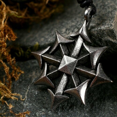 Амулет-брелок тотем Звезда Хаоса 03 металлический 1шт 499₽