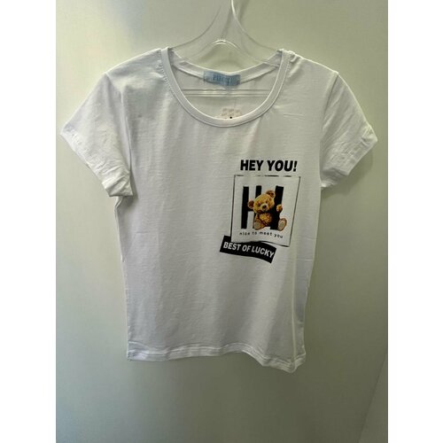 фото Футболка pirozz, размер 42\44, белый