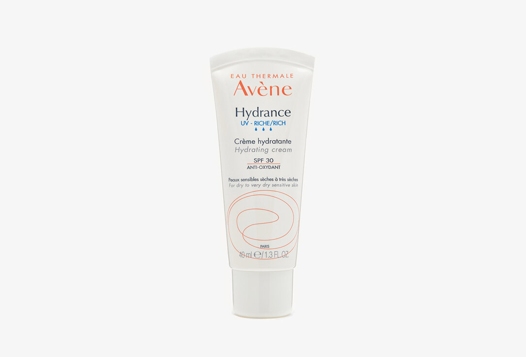 Насыщенный крем SPF 30 EAU THERMALE AVENE HYDRANCE UV RICHE Rich Cream / объём 40 мл