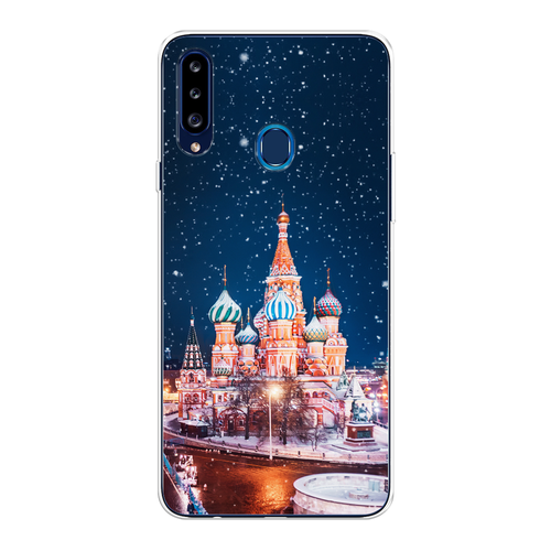 Силиконовый чехол на Samsung Galaxy A20s / Самсунг Галакси A20s Москва 1