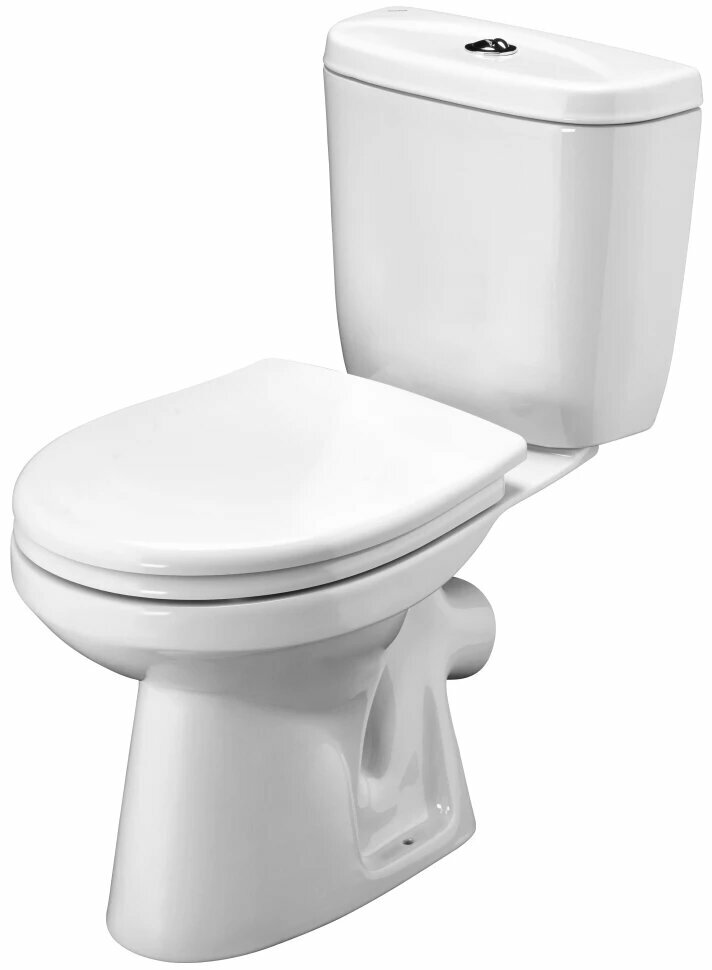 Унитаз-компакт Santek Анимо 1. WH30.2.137 косой выпуск с сиденьем микролифт белый