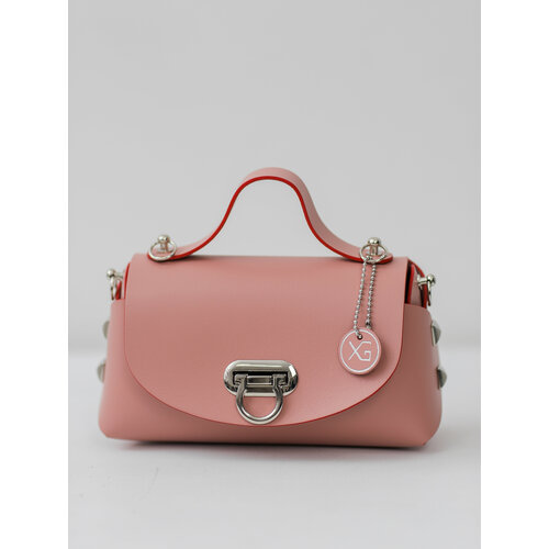 фото Сумка кросс-боди xg, фактура гладкая, бежевый