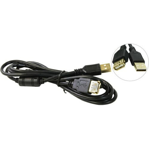 Удлинитель 5bites USB - USB (UC5011-018A), 1.8 м, черный - фото №8