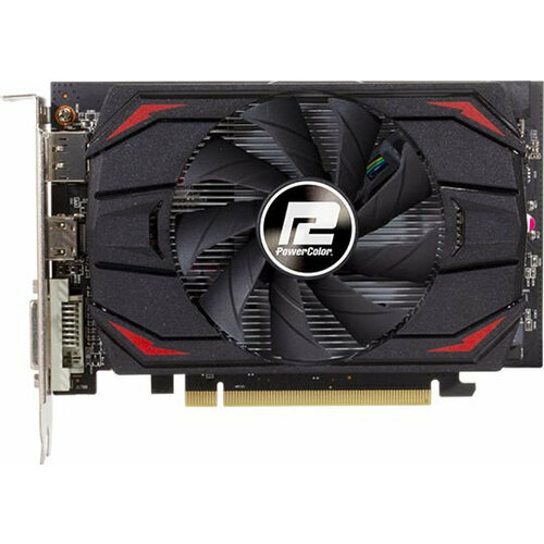 Видеокарта PowerColor PCI-E AXRX 550 4GBD5-DHV2/OC AMD Radeon RX 550 4Gb 128bit GDDR5 1183/6000 DVIx1 HDMIx1 DPx1 HDCP Ret