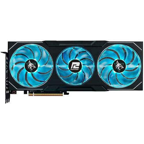 Видеокарта PowerColor PCI-E 4.0 RX7900XTX 24G-L/OC AMD Radeon RX 7900XTX 24Gb 384bit GDDR6 2525/20000 HDMIx1 DPx3 HDCP Ret видеокарта sapphire pci e 4 0 11323 01 40g nitro rx 7900 xt gaming oc vapor x amd radeon rx 7900xt 20480mb 320 gddr6 2220 20000 hdmix2 dpx2 hdcp ret