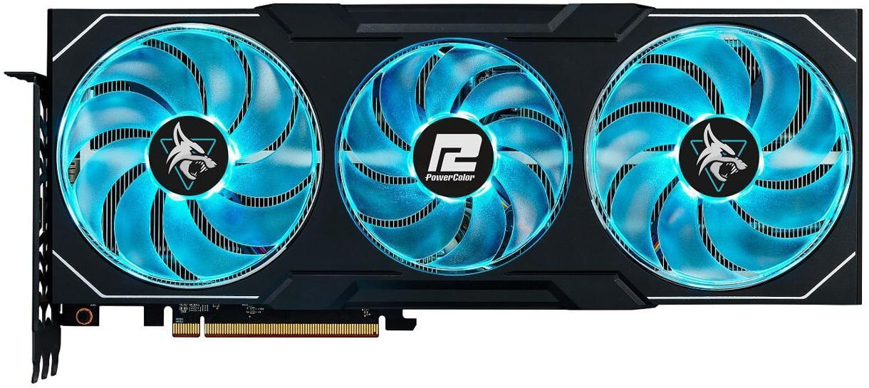 Видеокарта PowerColor PCI-E 4.0 RX7900XTX 24G-L/OC AMD Radeon RX 7900XTX 24Gb 384bit GDDR6 2525/20000 HDMIx1 DPx3 HDCP