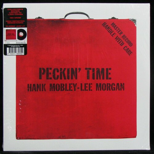 Виниловая пластинка Rat Pack Hank Mobley / Lee Morgan – Peckin' Time (mono) rat pack виниловая пластинка rat pack greatest christmas songs