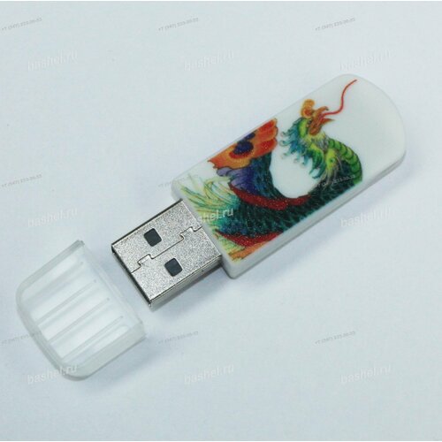 Накопитель Verbatim USB 2.0 8GB Mini Tattoo Edition Phoenix