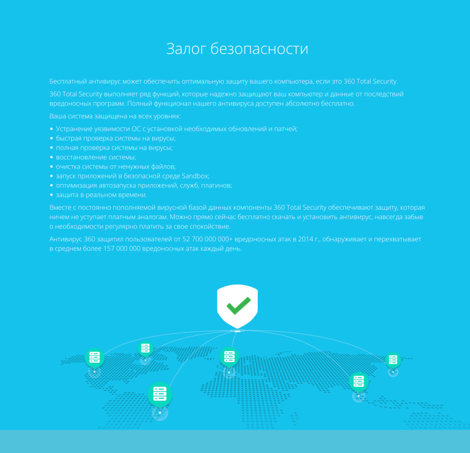 Антивирус 360 Total Security Premium 1 месяц на 1 устройство (электронный ключ, мультиязычный, Весь мир) — фото 1