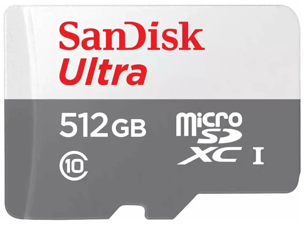 Карта памяти SanDisk SDSQUNR-512G without adapter