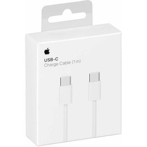 Кабель для Apple USB Type-C - USB Type-C только для зарядки, 1 м, 1 шт, белый адаптер usb c to apple pencil для ipad 10 го поколения