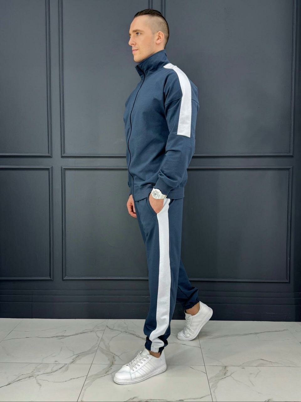 Комплект одежды Jools Fashion летний спортивный с олимпийкой и джоггерами