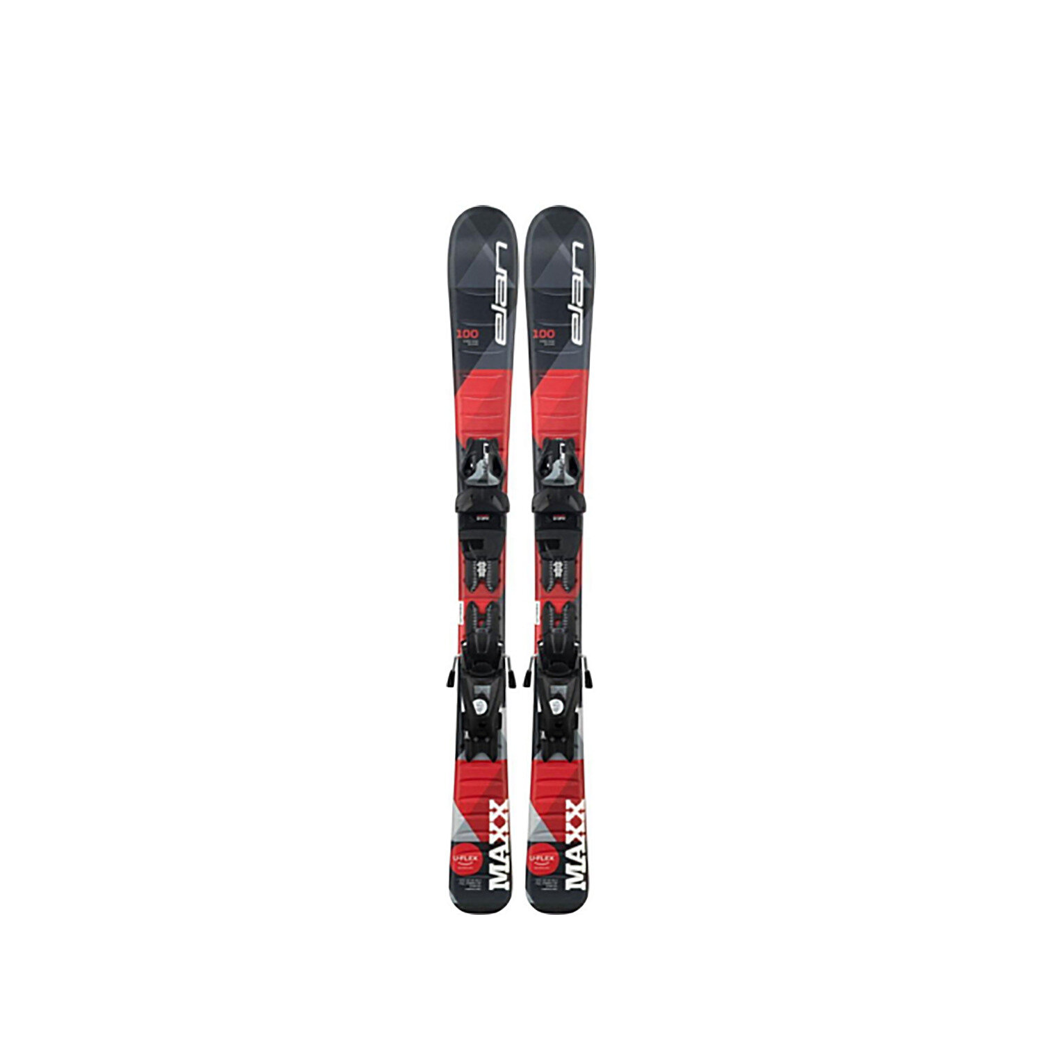 Горные лыжи Elan Maxx Black/Red QS + EL 4.5 (100-120) 20/21