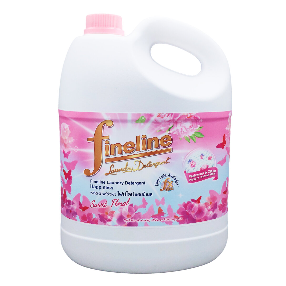 фото Fineline Гель для стирки концентрированный / Sweetie Pink, розовый, 3000 мл