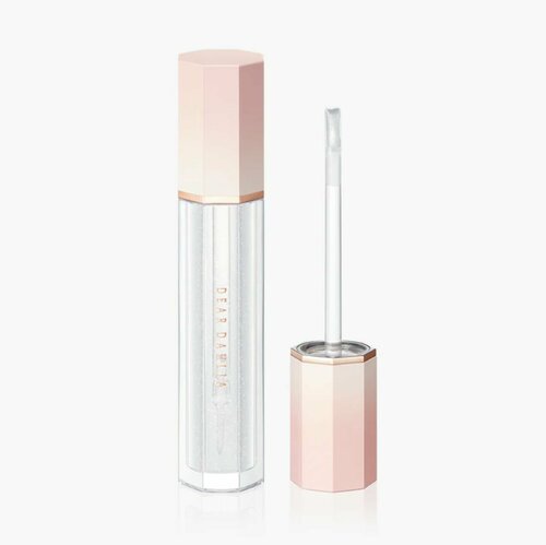 DEAR DAHLIA сияющий блеск для губ blooming edition glass shine lip topper DEWDROP 5,5ml