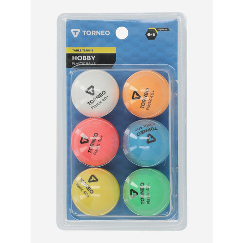 Мячи для настольного тенниса Torneo, 6 шт. Мультицвет; RUS: Без размера, Ориг: one size набор мячей для настольного тенниса