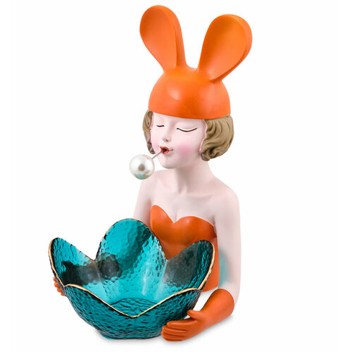 Подставка для мелочей Девочка - зайка 4751₽